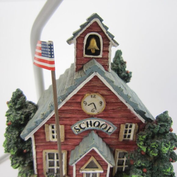 Susan Winget Red Schoolhouse Desktop Lamp - Used - Tested - Works - Picture 4 of 14